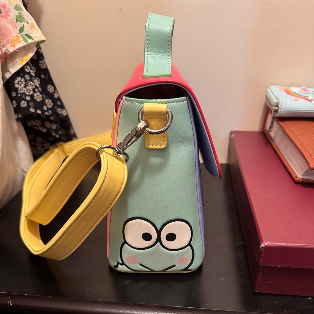 Loungefly Red and Blue Hello Kitty Purse - Picture 3 of 5